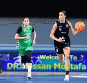 سبورتنج بطل كأس مصر للسيدات لكرة السلة بعد الفوز على الأهلي بنتيجة 82-70