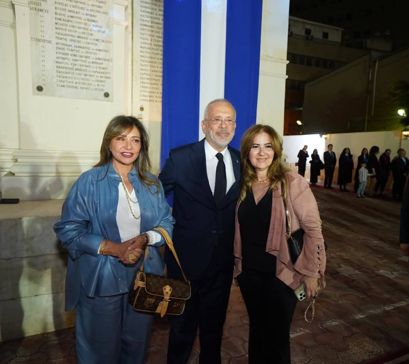 ليلى علوي تتألق في أمسية دبلوماسية مميزة احتفالًا بالعيد الوطني اليوناني