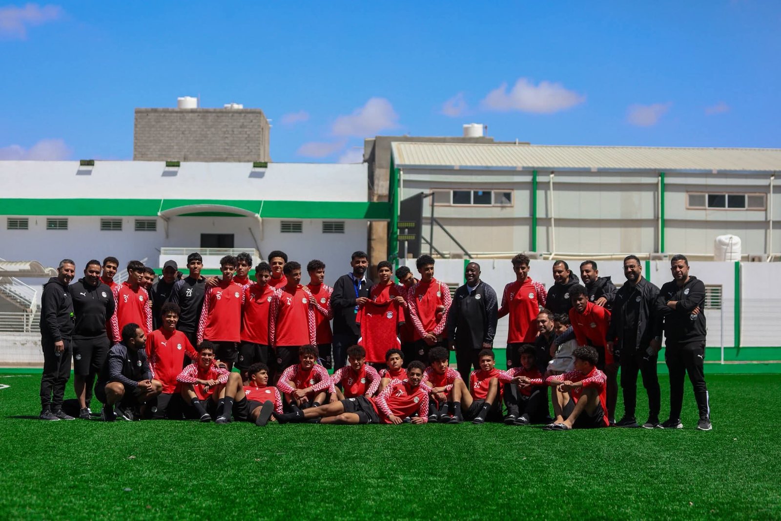 منتخب الناشئين يختتم استعداداته لمواجهة الجزائر في تصفيات شمال أفريقيا