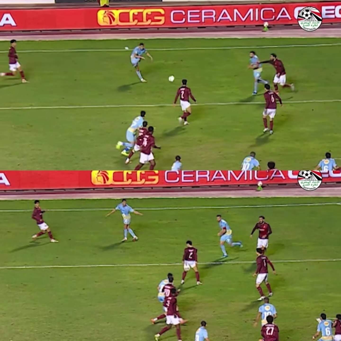 لجنة الحكام تكشف حقيقة قرار الحكم محمود وفا بعدم احتساب ضربة جزاء لصالح الأهلي أمام سيراميكا كليوباترا 