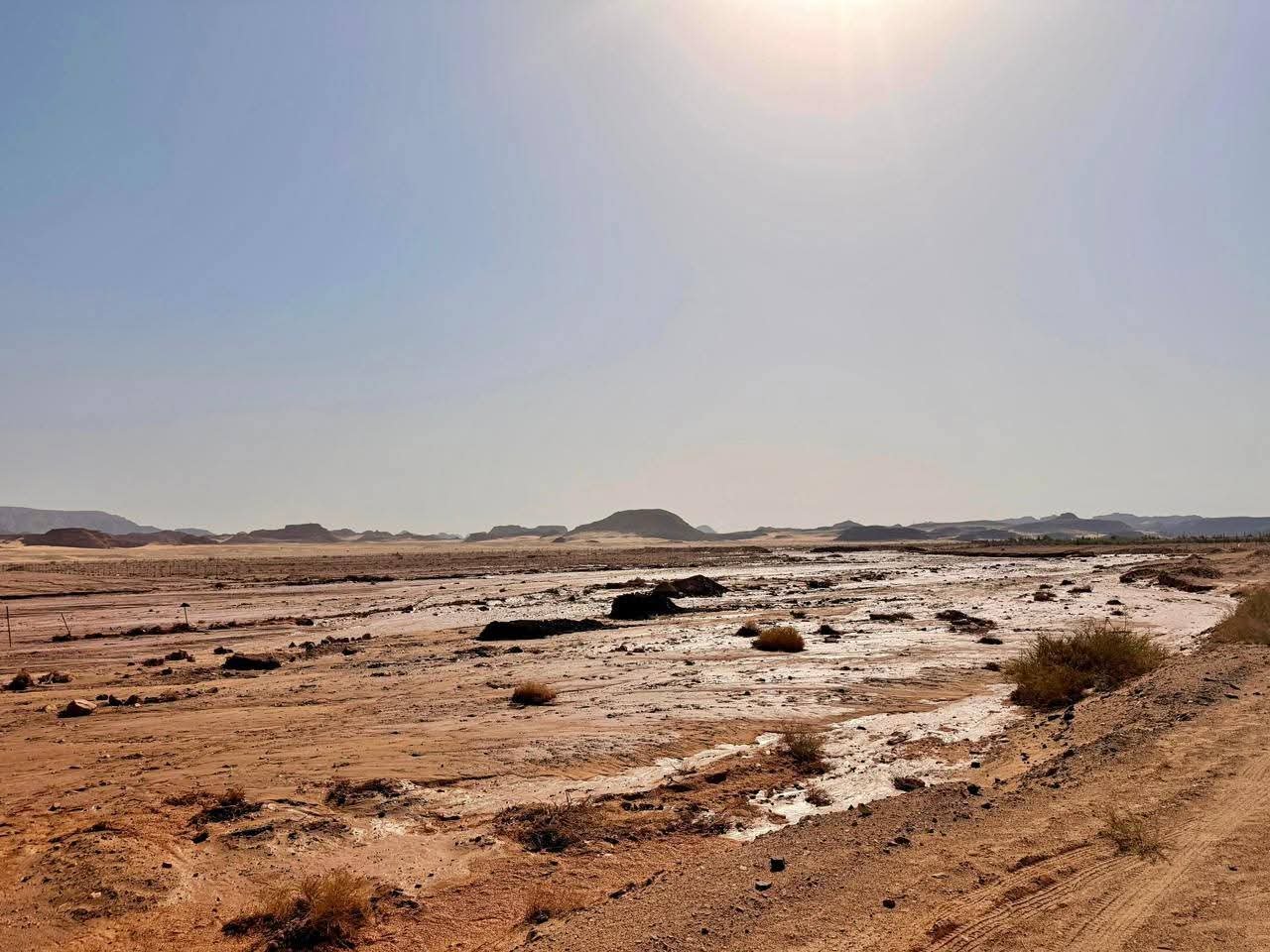 وزارة الموارد المائية والري تتابع آثار أمطار وسيول جنوب سيناء وتوجه بتعزيز الحماية المائية 