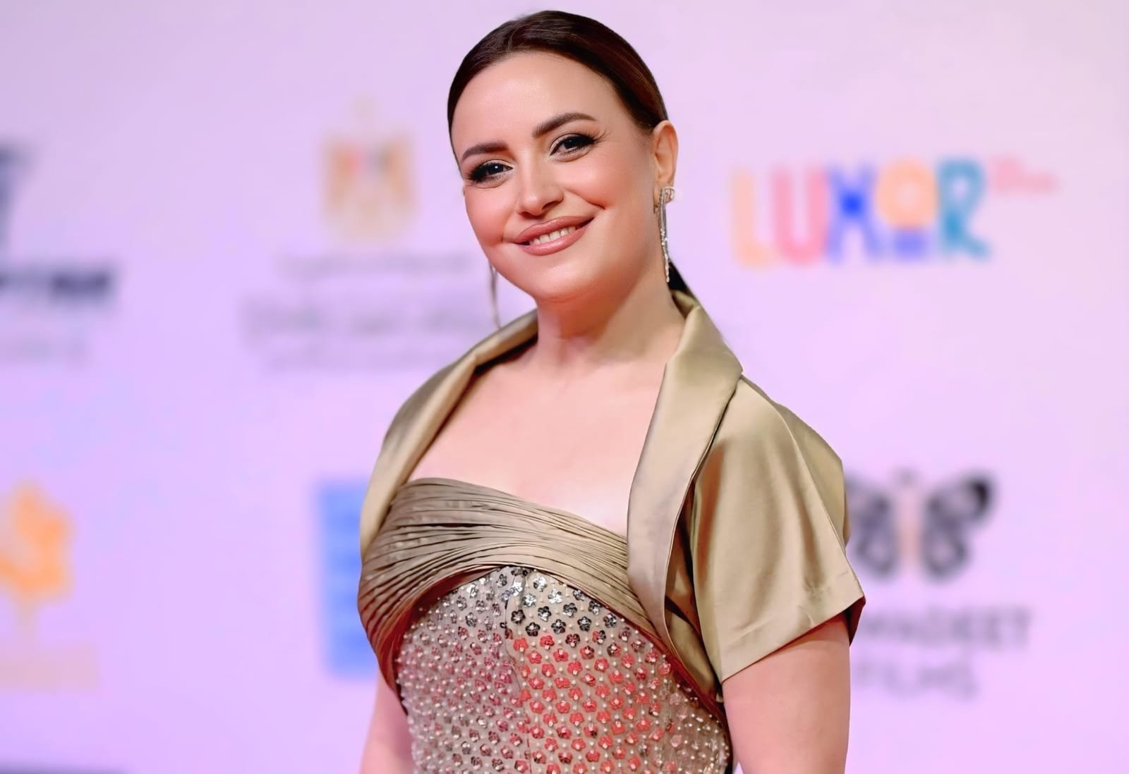 ريهام عبد الغفور تتألق في مهرجان هوليوود العربي