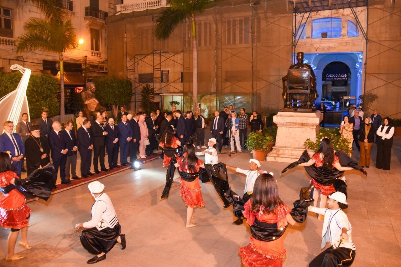 محافظ الإسكندرية يشهد احتفالية تأسيس الإسكندرية بأوبرا الإسكندرية في حضور دولي رفيع
