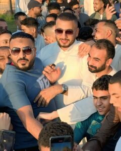 عصام السقا يحتفل بعيد الأضحى وسط أهالي المنيا
