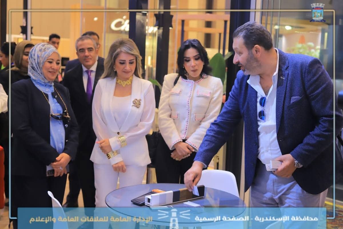 نائب محافظ الإسكندرية تفتتح معرض بيت الأثاث بمشاركة 50 عارضًا