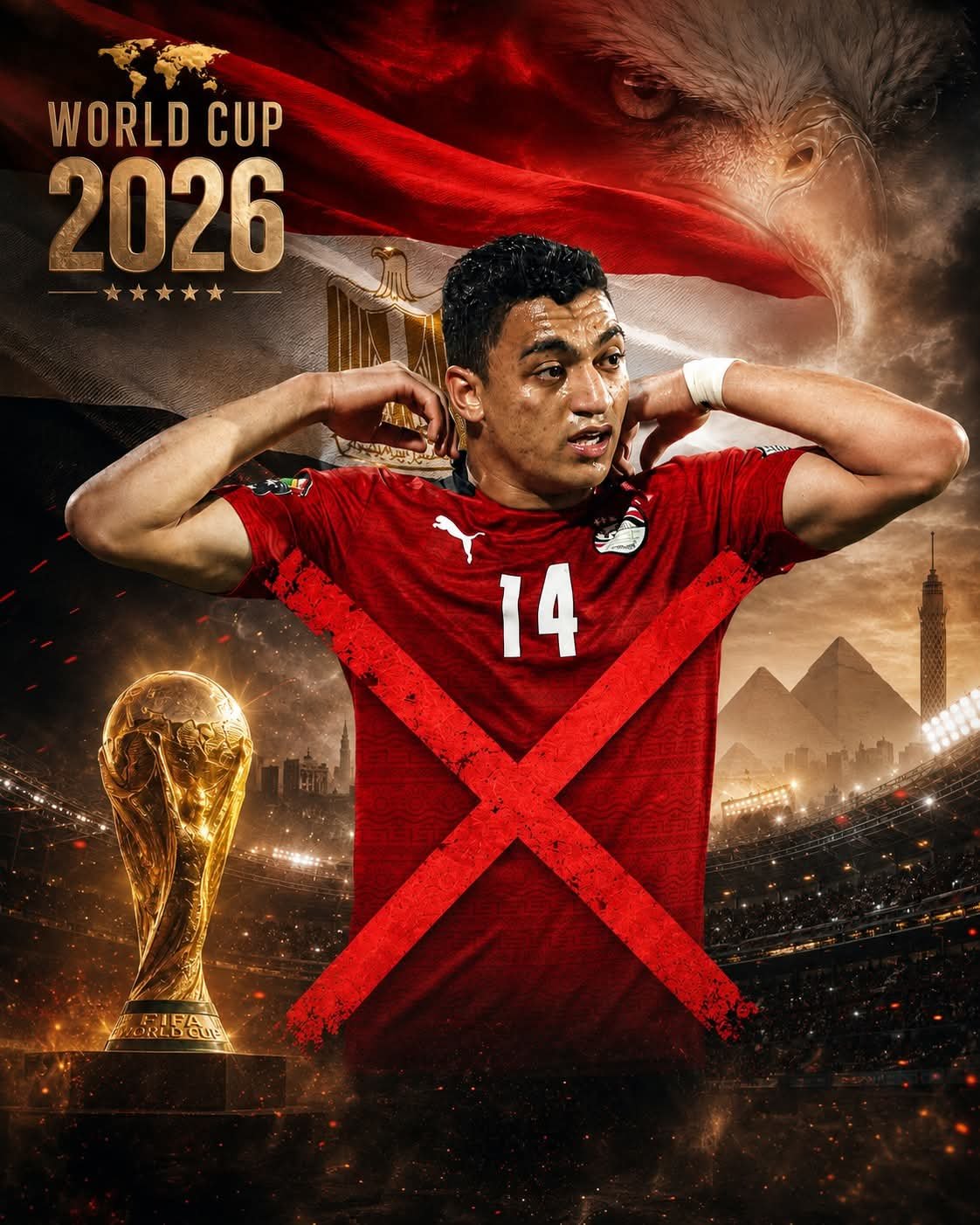 استبعاد مصطفى محمد من منتخب مصر لأسباب فنية وليس بسبب الزمالك