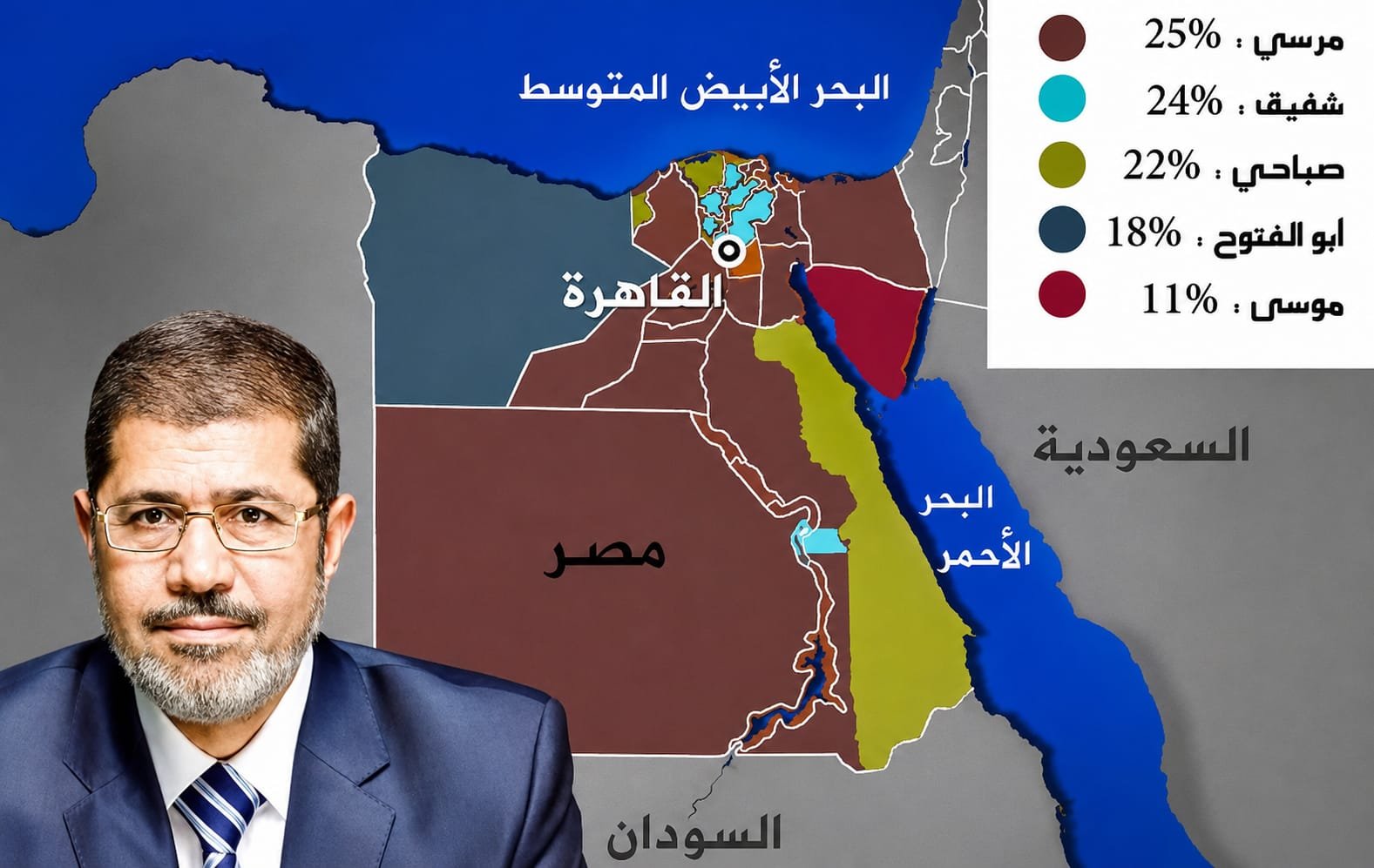 حدث في مثل هذا اليوم.. انطلاق أول انتخابات رئاسية في مصر بعد ثورة 25 يناير عام 2012