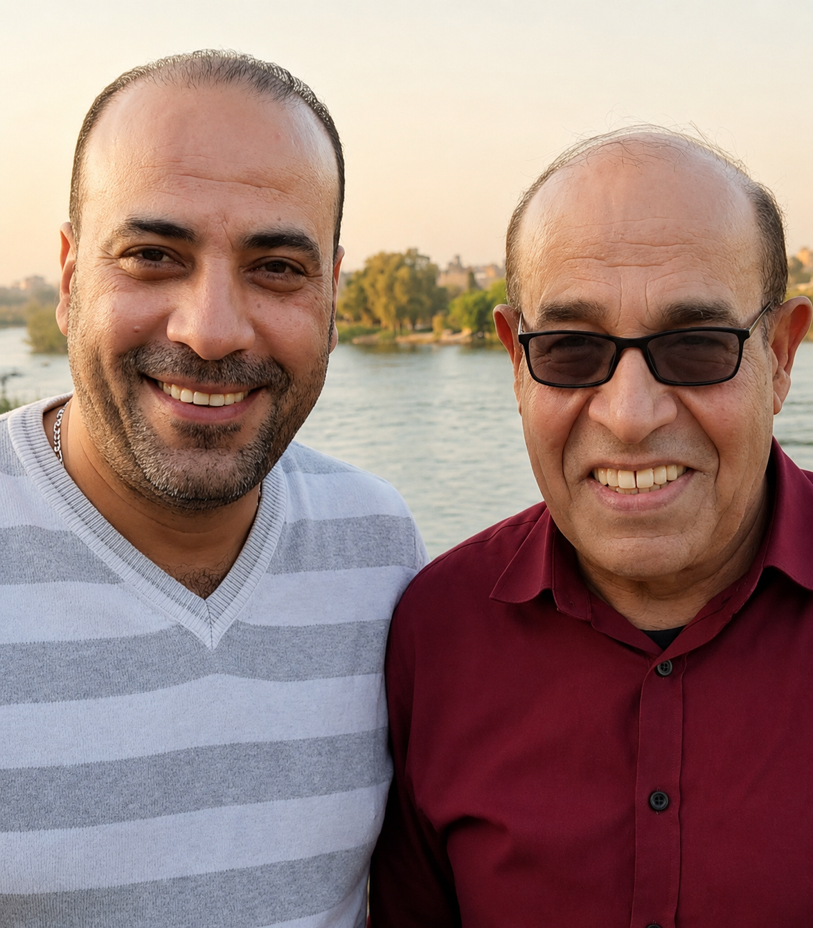 حسن عبد الفتاح يوجه رسالة مؤثرة لـ محمد سعد بصورة تجمعهما