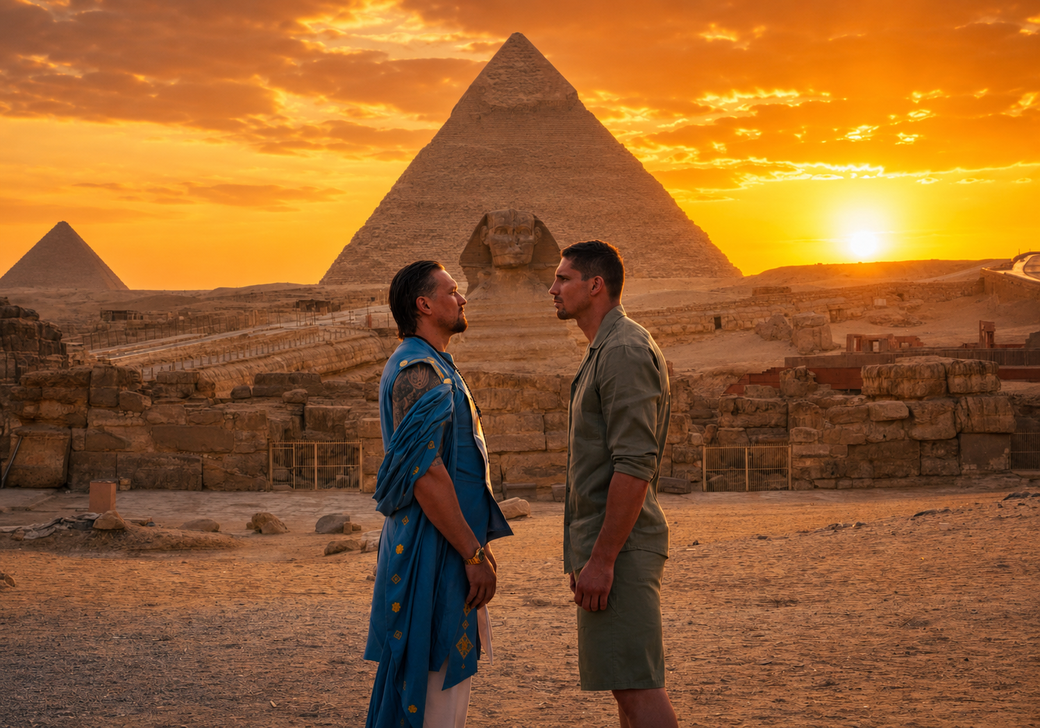 انطلاق أسبوع الملاكمة Glory in Giza بالقرب من الأهرامات وأبو الهول.. حدث رياضي عالمي يروج للسياحة المصرية