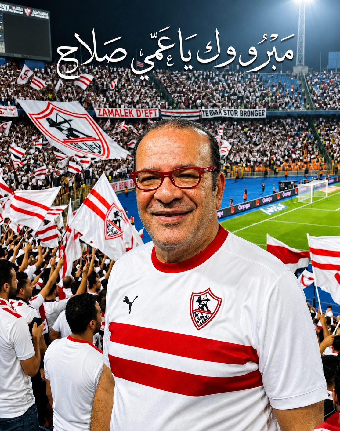 صلاح عبد الله يحتفل بفوز الزمالك: بدموعي يا زمالك.. والدوري يشهد على ذلك