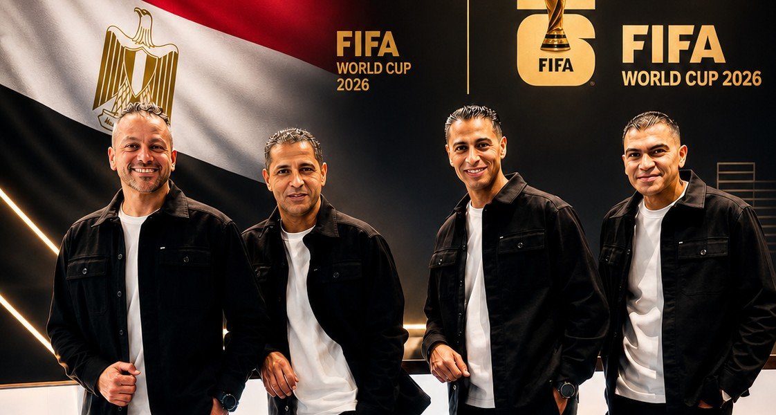 طاقم التحكيم المصري المشارك في كأس العالم يغادر إلى ميامي الأمريكية استعدادًا لانطلاق البطولة