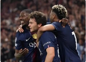 ديمبيلي يخضع للعلاج قبل نهائي دوري أبطال أوروبا أمام آرسنال
