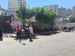 إزالة شادر مخالف بمنطقة الفلكي.. محافظة الإسكندرية تعيد فتح الطريق وتكثف حملات الإشغالات