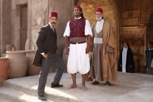 علي قاسم يكشف كواليس فيلم “أسد” مع محمد رمضان.. صور جديدة تشعل حماس الجمهور للعمل التاريخي الضخم
