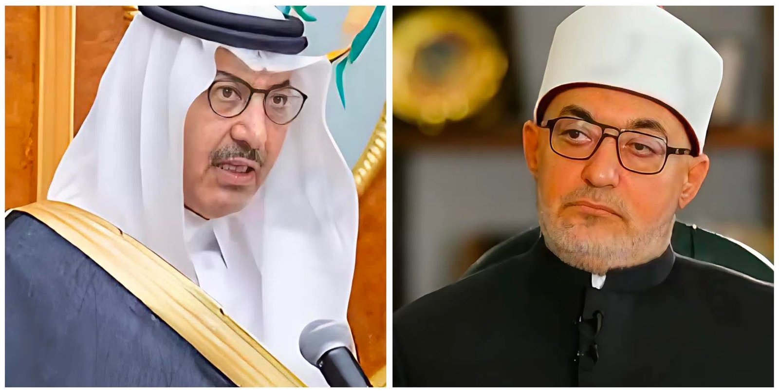 مفتي الجمهورية يعزي السفير السعودي لدى القاهرة في وفاة والده