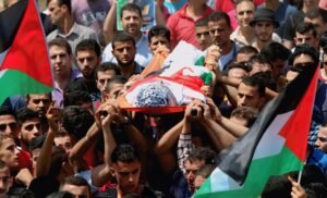 استشهاد شاب فلسطيني في قصف إسرائيلي على مخيم البريج وسط قطاع غزة
