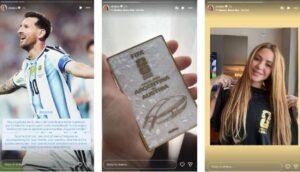 شاكيرا تشيد بـ ليونيل ميسي أسطورة كرة القدم الأرجنتينية خلال كأس العالم 2026 4 شاكيرا تشيد بـ ليونيل ميسي أسطورة كرة القدم الأرجنتينية خلال كأس العالم 2026
