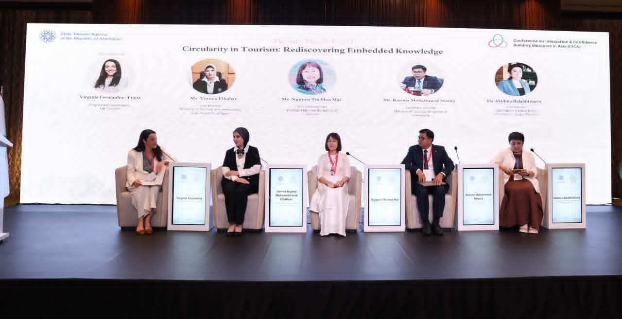 السياحة الخضراء الدائرية.. مصر تستعرض تجربة إحياء إسنا في مؤتمر CICA بباكو
