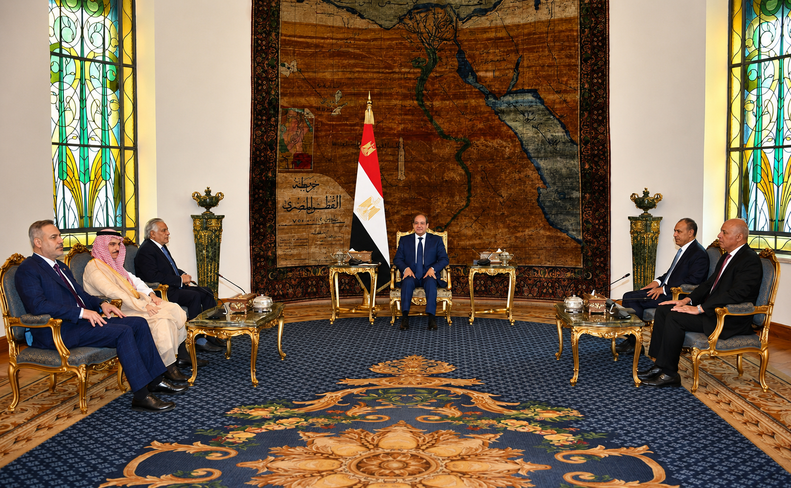 اجتماع المجموعة الرباعية في القاهرة.. السيسي يؤكد أهمية تطوير آلية التشاور بين مصر والسعودية وتركيا وباكستان
