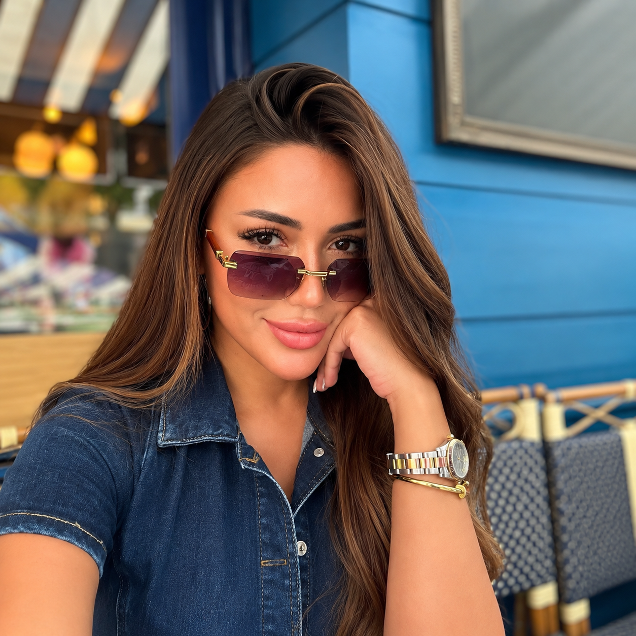 الفنانة سارة سلامة تشارك جمهورها بصور من جولتها السياحية في باريس