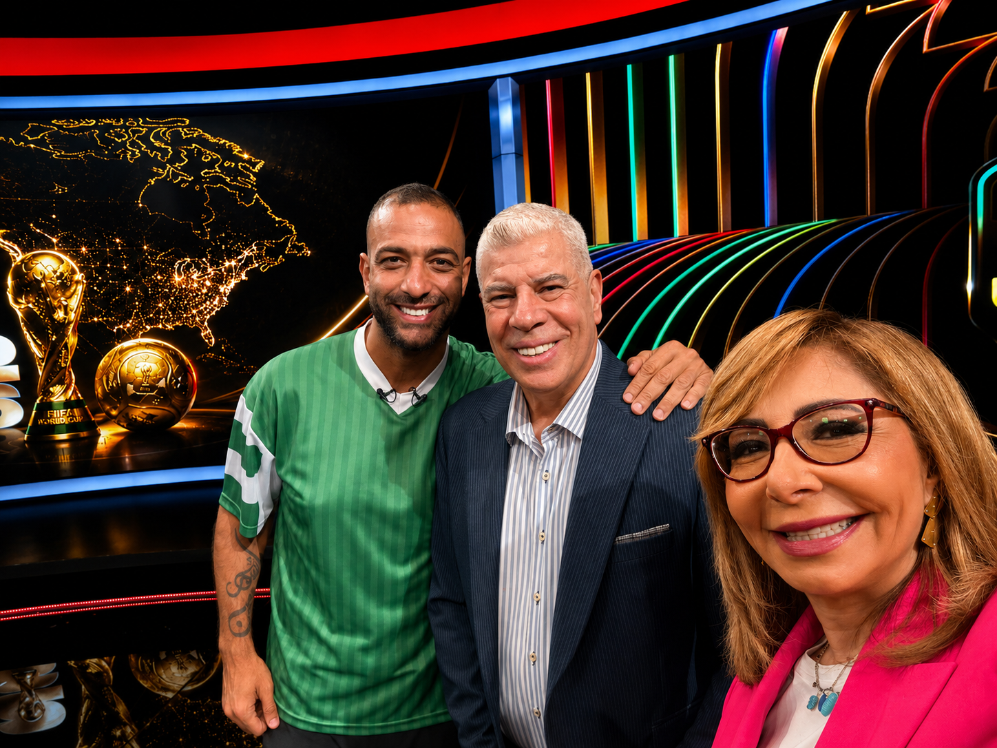 لميس الحديدي تعلن عودتها إلى برنامج الصورة وتفاجئ ميدو في هنا المونديال.. أول ظهور بعد أزمته الصحية