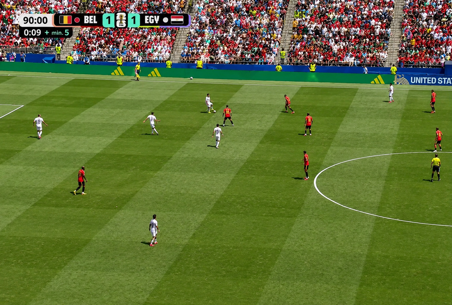 منتخب مصر في مونديال أمريكا 2026 يقتنص نقطة ثمينة أمام بلجيكا في افتتاح مشواره بكأس العالم 2 منتخب مصر في مونديال أمريكا 2026 يقتنص نقطة ثمينة أمام بلجيكا في افتتاح مشواره بكأس العالم
