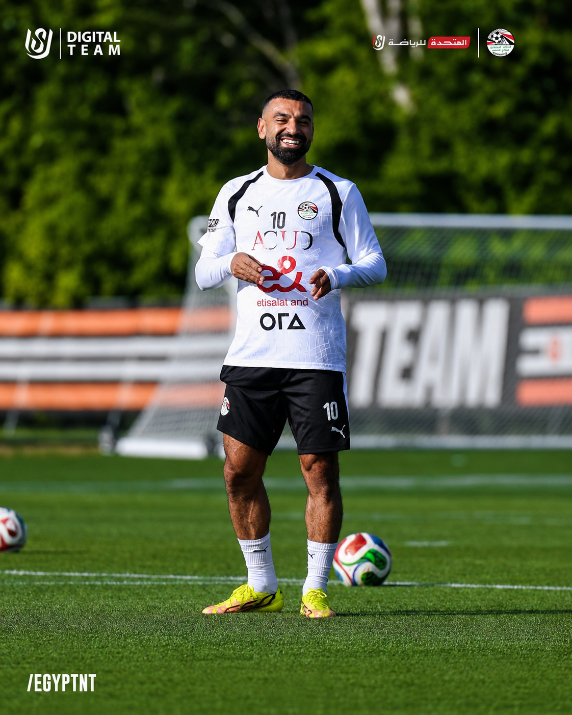 منتخب مصر يبدأ تدريباته في أمريكا وسط أجواء حماسية وتركيز كبير من اللاعبين