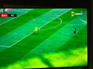 انتهاء الشوط الأول في مباراة مصر والبرازيل بالتعادل 1-1.. زيكو يعادل النتيجة بعد تقدم السامبا