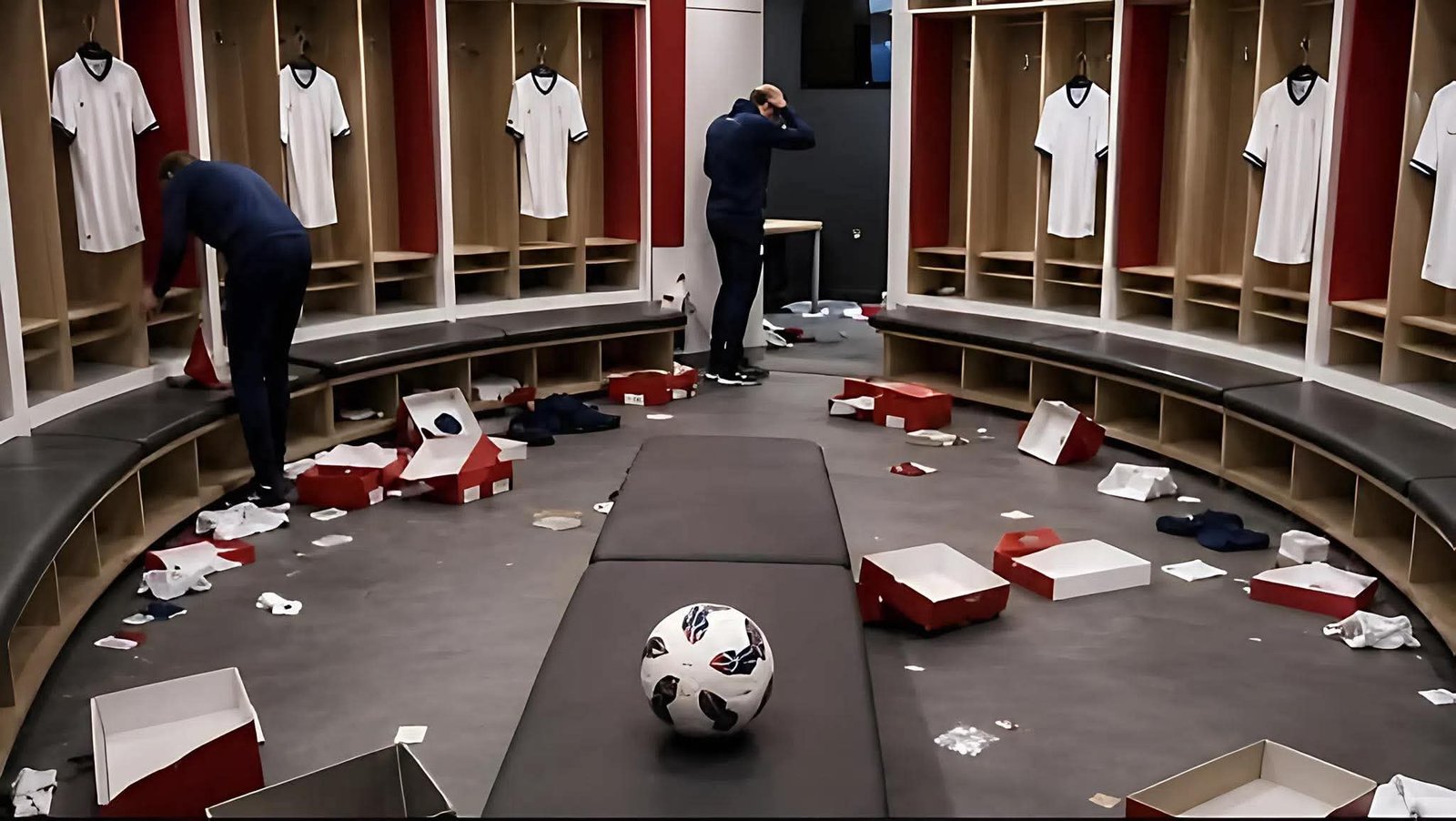 سرقة معسكر منتخب إنجلترا قبل كأس العالم 2026.. اختفاء أحذية النجوم ومعدات التدريب يثير أزمة داخل المنتخب 3 سرقة معسكر منتخب إنجلترا قبل كأس العالم 2026.. اختفاء أحذية النجوم ومعدات التدريب يثير أزمة داخل المنتخب