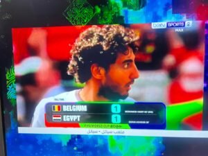 انتهاء الشوط الثاني بالتعادل 1-1 بين مصر وبلجيكا في كأس العالم 2 انتهاء الشوط الثاني بالتعادل 1-1 بين مصر وبلجيكا في كأس العالم