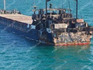 أول فيديو للسفينة M/V VICTRESS بعد الهجوم الروسي.. تفاصيل جديدة عن نجاة الطاقم المصري ومطالب بسرعة إعادتهم