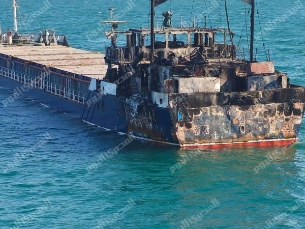 أول فيديو للسفينة M/V VICTRESS بعد الهجوم الروسي.. تفاصيل جديدة عن نجاة الطاقم المصري ومطالب بسرعة إعادتهم