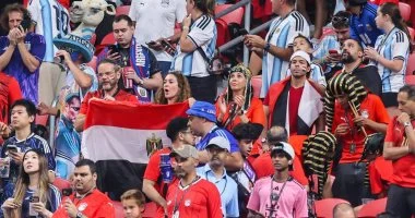 الجماهير المصرية تزحف إلى المدرجات لدعم منتخب مصر قبل موقعة الأرجنتين في كأس العالم 2026