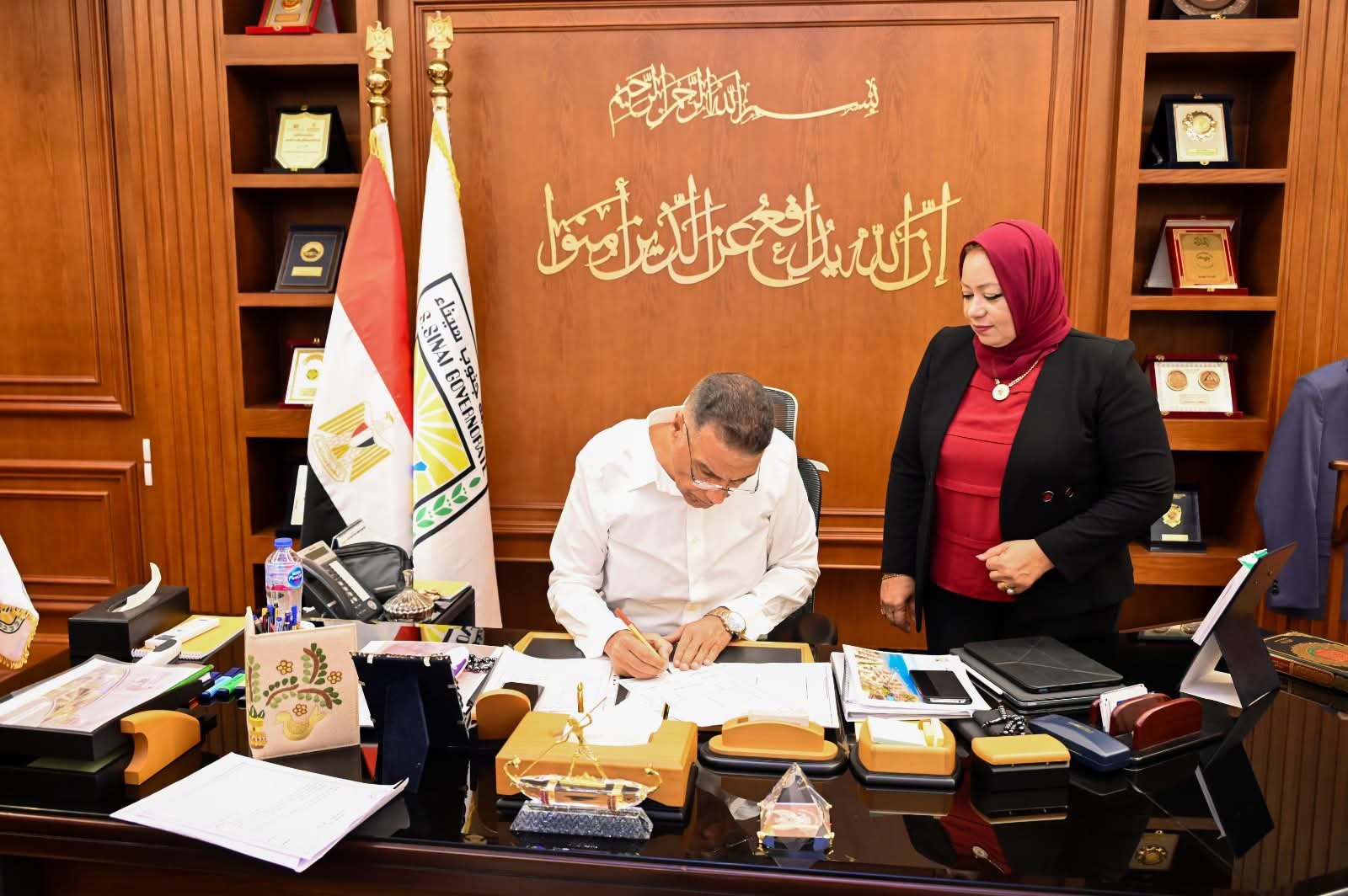 محافظ جنوب سيناء يعتمد تنسيق المرحلة الأولى للقبول بالصف الأول الثانوي 2026/2027