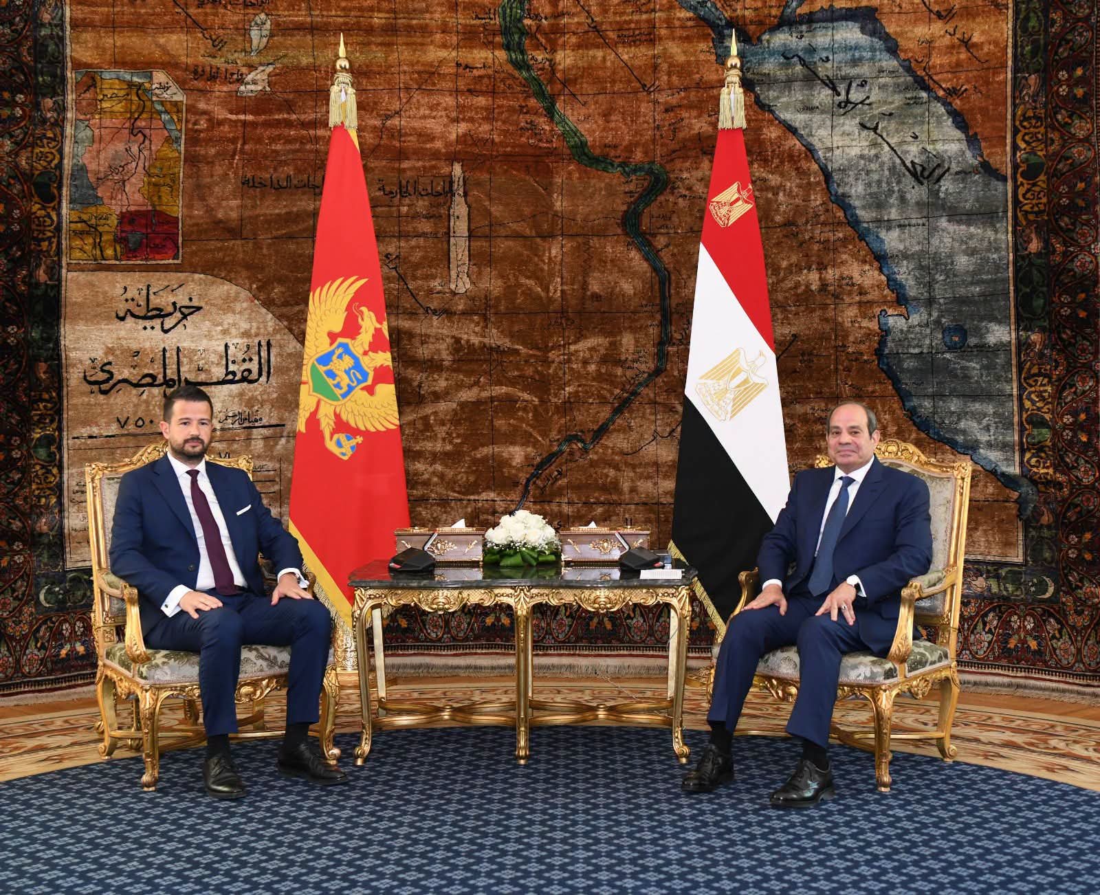 الرئيس السيسي يستقبل رئيس الجبل الأسود لبحث تعزيز العلاقات الثنائية والتعاون الإقليمي 5 الرئيس السيسي يستقبل رئيس الجبل الأسود لبحث تعزيز العلاقات الثنائية والتعاون الإقليمي