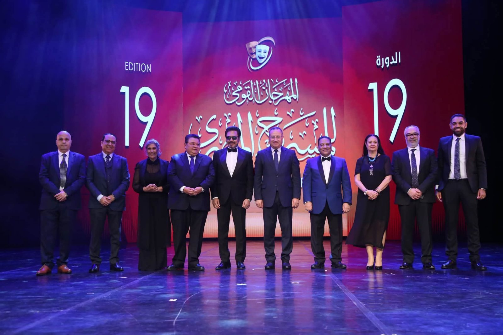انطلاق المهرجان القومي للمسرح المصري بحضور وزير الثقافة ونخبة من نجوم الفن
