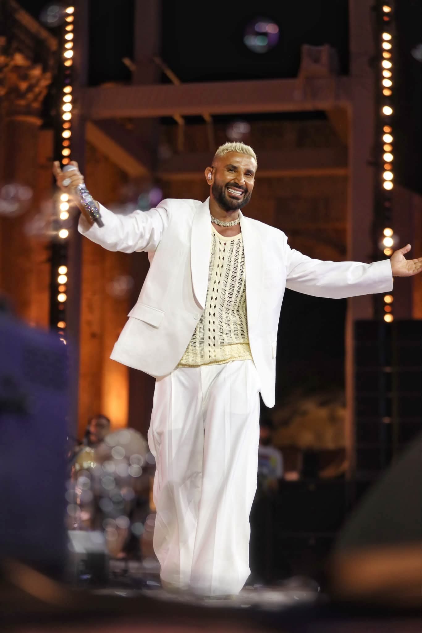 أحمد سعد يوجه رسالة لجمهور مهرجان جرش: ليلة لا تُنسى على واحد من أعظم المسارح