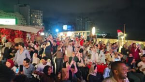 احتفالات الشعب السكندري بفوز منتخب مصر والتأهل إلى دور الـ16 بكأس العالم تشعل شوارع الإسكندرية