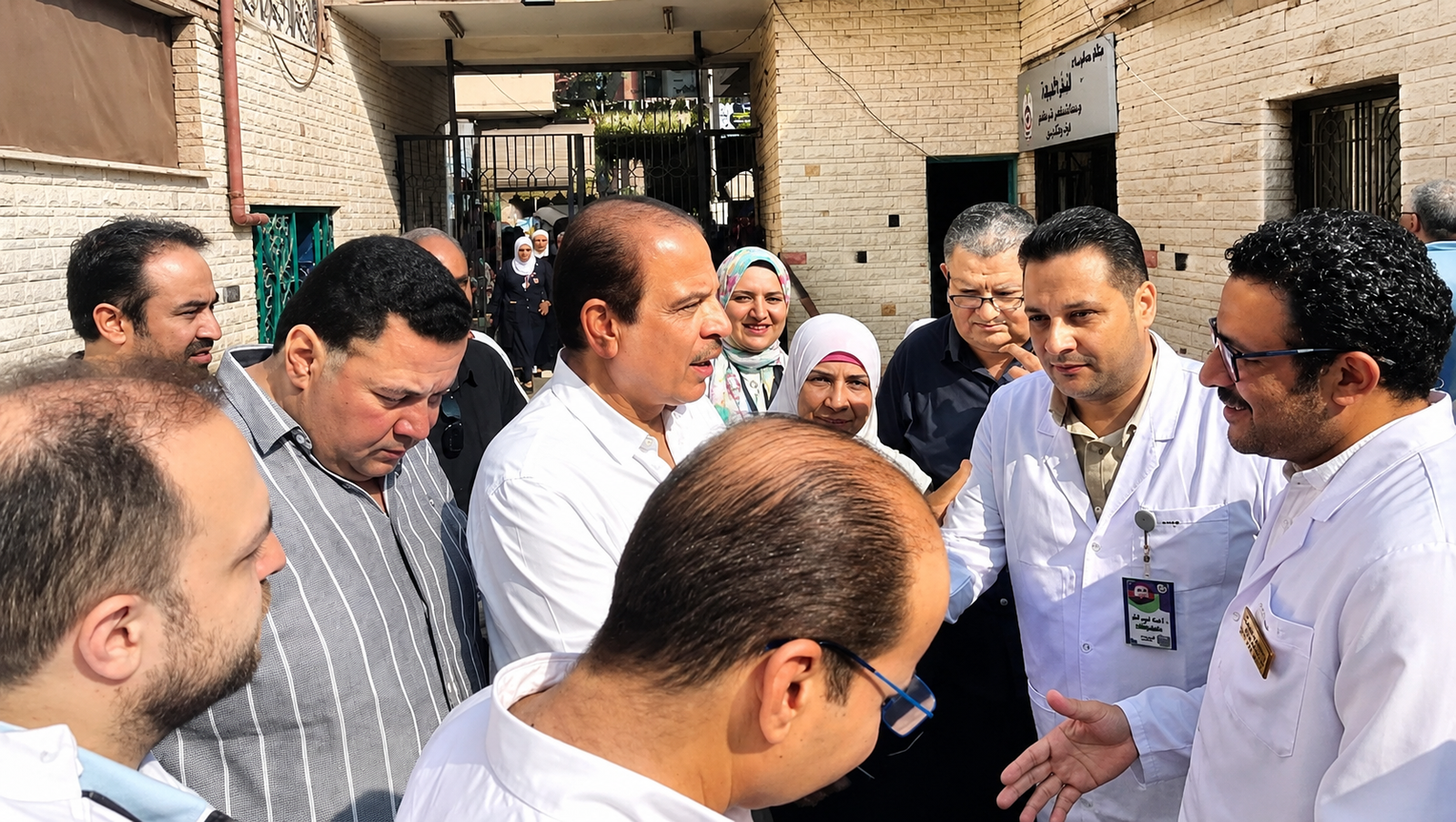إحالة إدارة مستشفى المنصورة التخصصي للتحقيق بعد جولة مفاجئة لنائب وزير الصحة بالدقهلية 6 إحالة إدارة مستشفى المنصورة التخصصي للتحقيق بعد جولة مفاجئة لنائب وزير الصحة بالدقهلية