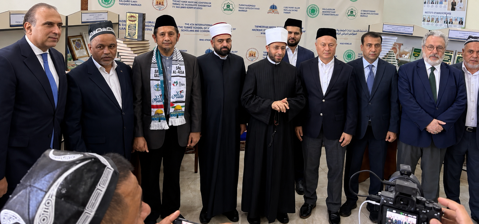 وزير الأوقاف يشارك في المؤتمر الدولي الرابع لمدرسة ترمذ بأوزبكستان ويؤكد أهمية إحياء التراث العلمي الإسلامي