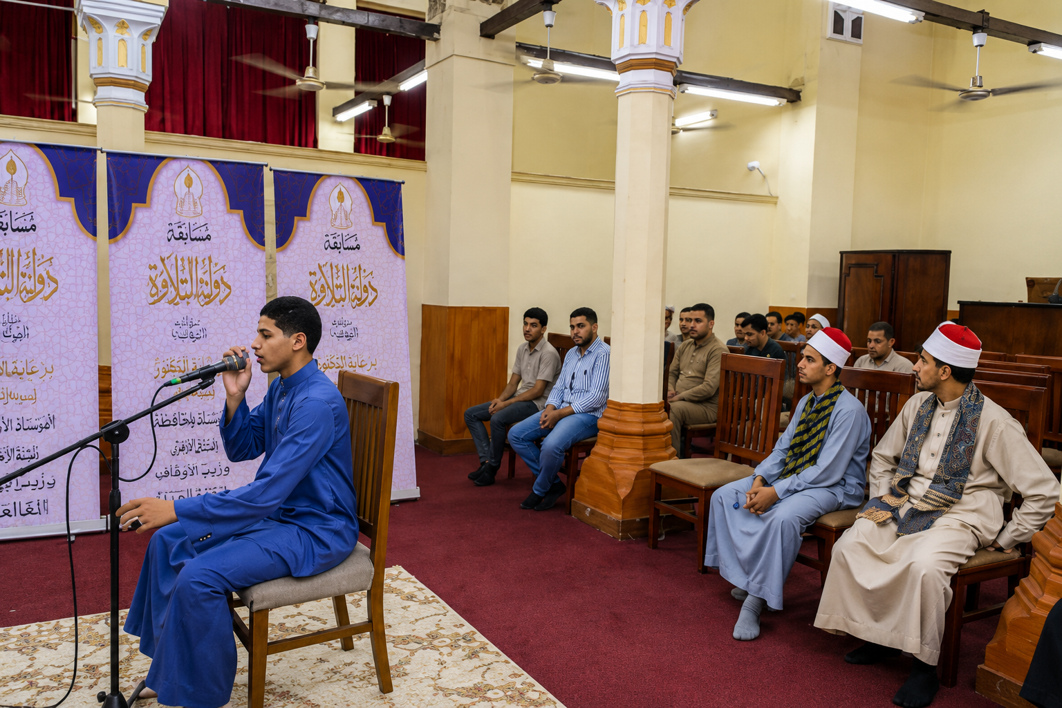 دولة التلاوة.. وزير الأوقاف يعلن انطلاق الموسم الثاني بمشاركة أكثر من 25 ألف متسابق وتعزيز المنافسة بين المحافظات 3 دولة التلاوة.. وزير الأوقاف يعلن انطلاق الموسم الثاني بمشاركة أكثر من 25 ألف متسابق وتعزيز المنافسة بين المحافظات