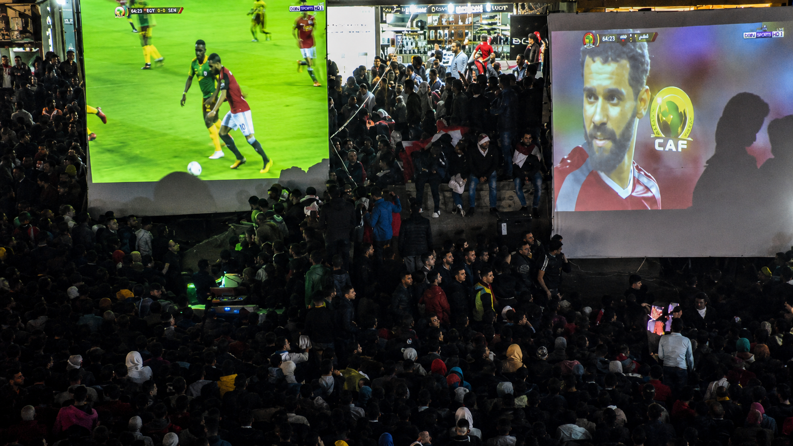 محافظ المنوفية يجهز شاشات عملاقة لمتابعة مباراة مصر وأستراليا في كأس العالم 2026