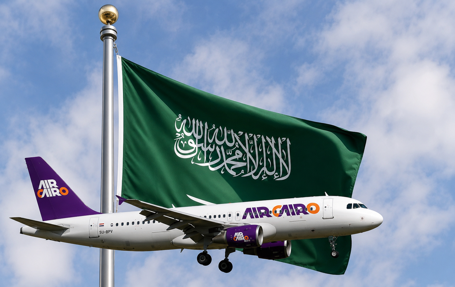 إلغاء رحلات إير كايرو إلى أبها بالسعودية بعد غلق المطار الدولي هناك