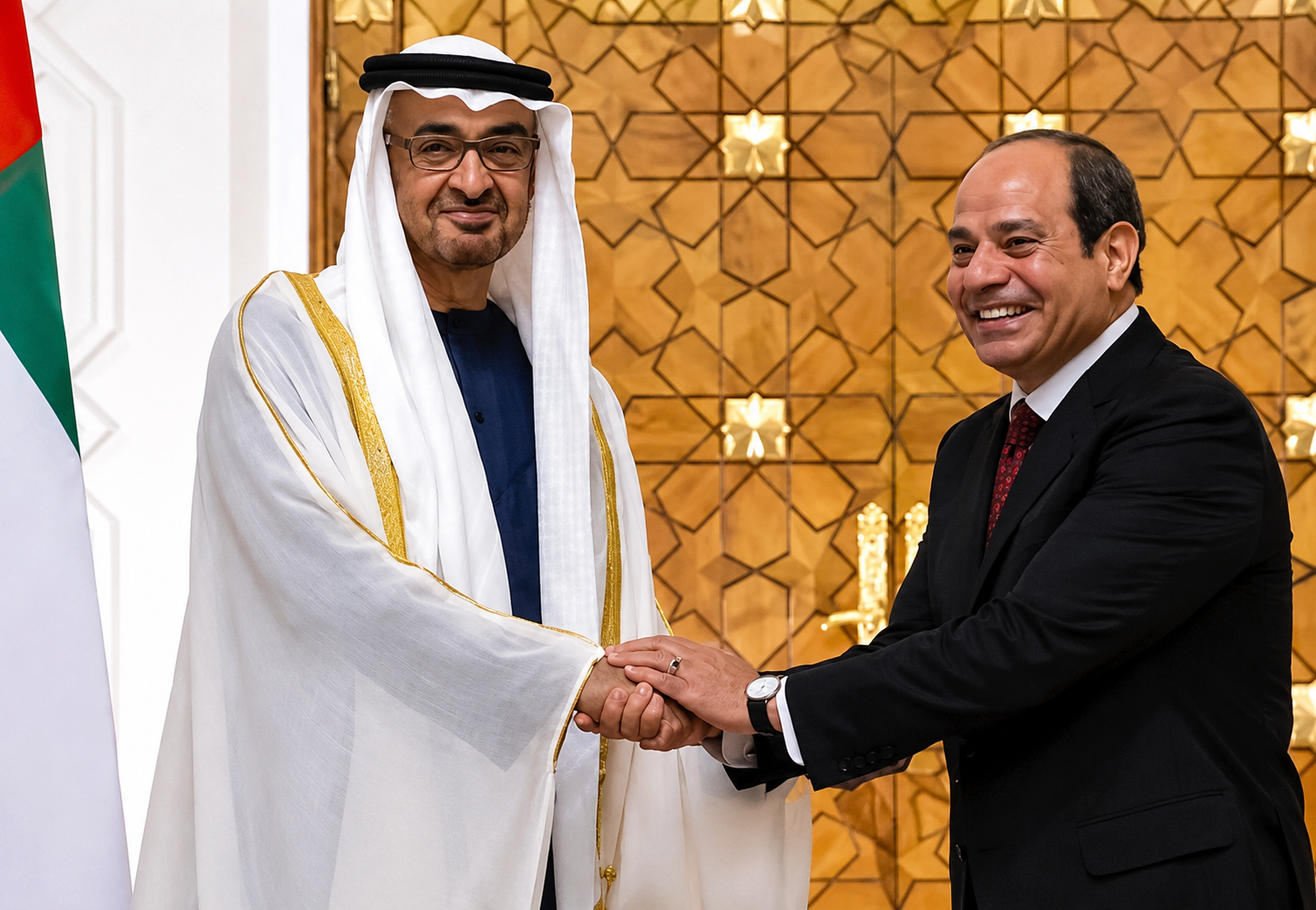 الرئيس السيسي يستقبل الشيخ محمد بن زايد في مطار العلمين.. مباحثات مصرية إماراتية لتعزيز التعاون ومناقشة تطورات الشرق الأوسط