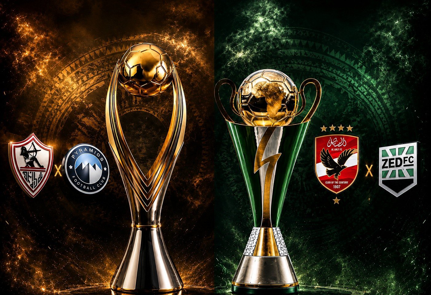 اتحاد الكرة يعلن مشاركة الزمالك وبيراميدز في دوري أبطال أفريقيا والأهلي وزد في كأس الكونفدرالية