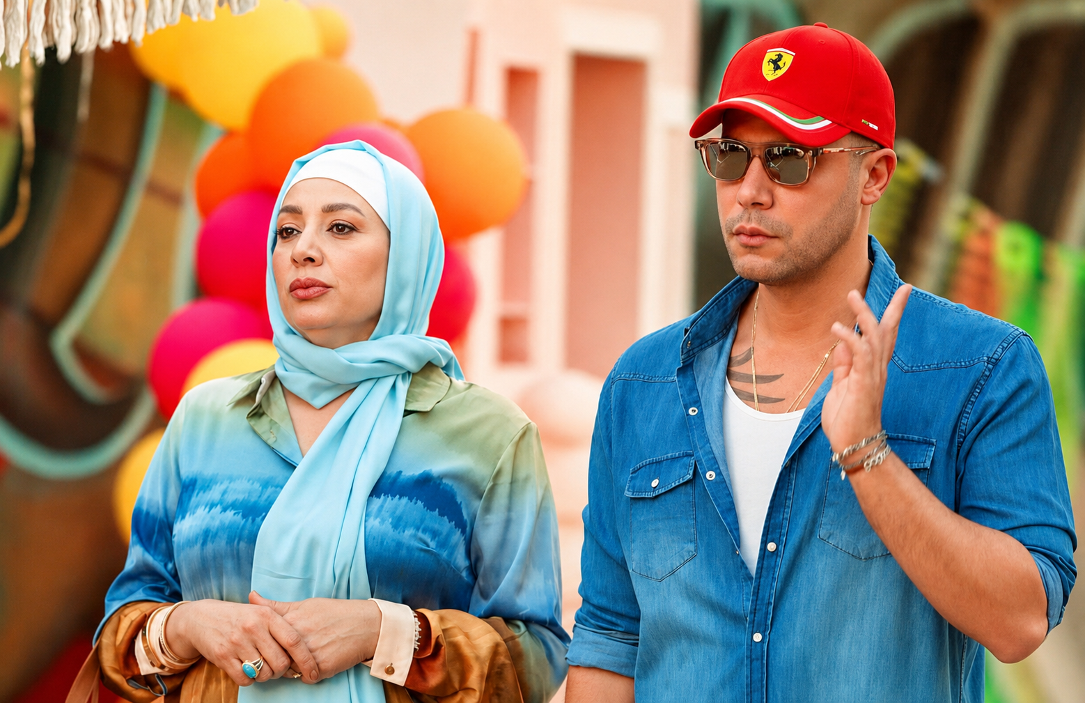محمد إمام يشيد بالفنانة انتصار في فيلم صقر وكناريا.. رسالة تشعل حماس الجمهور