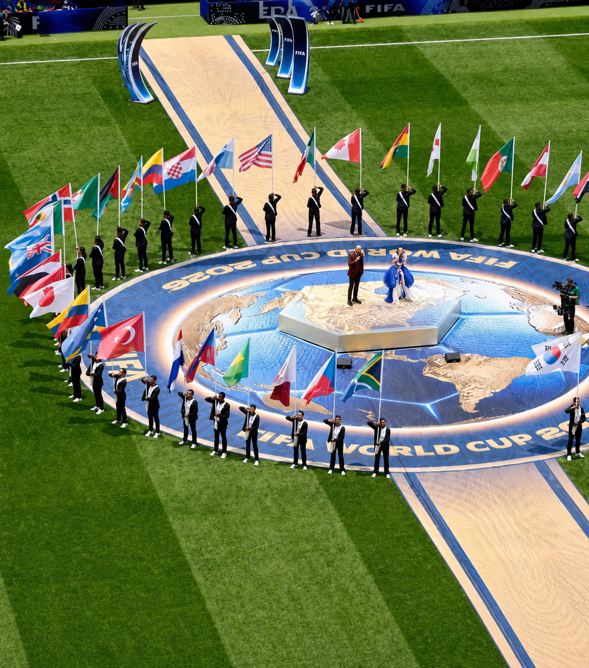 تفاصيل وتوقيت حفل ختام كأس عالم 2026.. الحفل الأكبر في نهائي كأس العالم على مر التاريخ 4 تفاصيل وتوقيت حفل ختام كأس عالم 2026.. الحفل الأكبر في نهائي كأس العالم على مر التاريخ