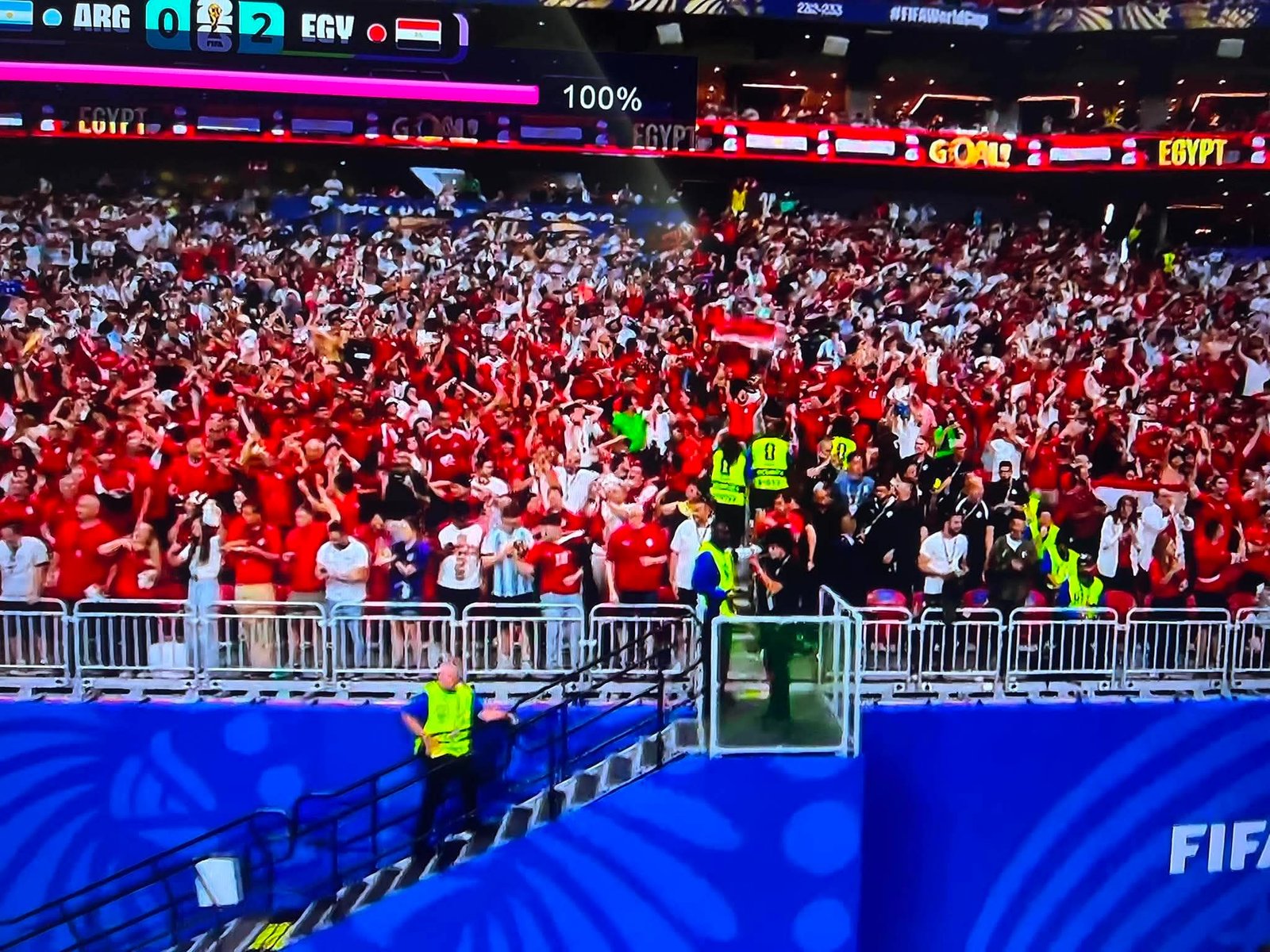 منتخب مصر أمام الأرجنتين.. إلغاء الهدف الثاني للفراعنة بعد العودة إلى تقنية الفيديو في كأس العالم 2026 4 منتخب مصر أمام الأرجنتين.. إلغاء الهدف الثاني للفراعنة بعد العودة إلى تقنية الفيديو في كأس العالم 2026