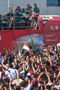 رامي رضوان: استقبال بعثة منتخب مصر عكس تقدير الوطن لإنجاز أبنائه بعد المشاركة التاريخية في كأس العالم