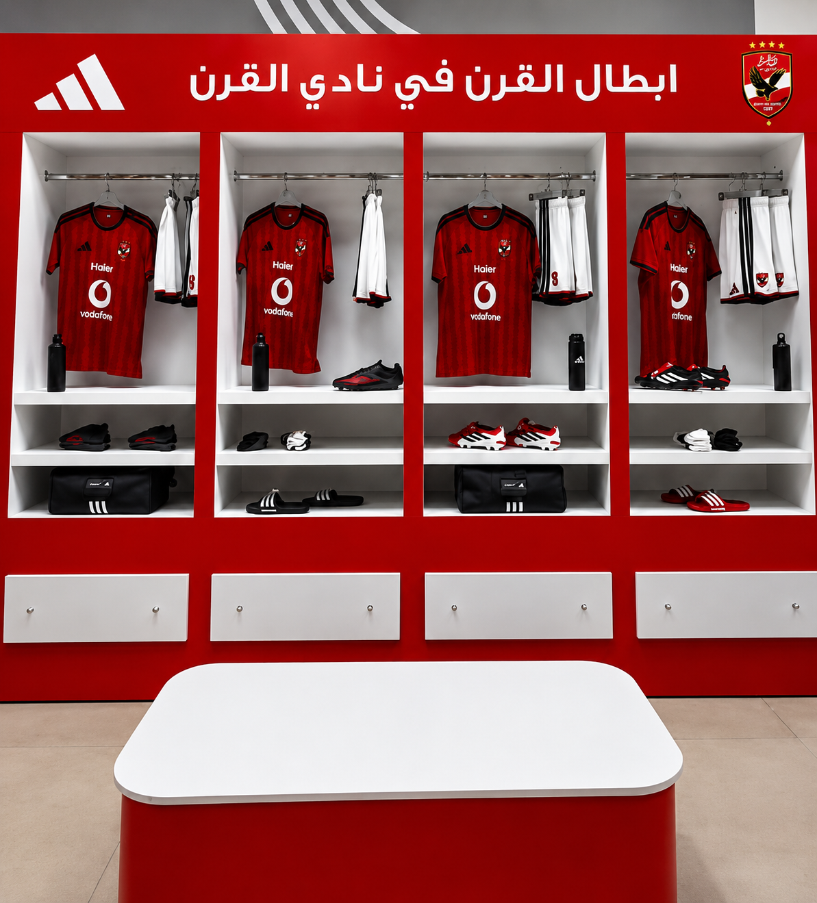 الأهلي يكشف عن القميص الأساسي للموسم الجديد في حفل خاص بأحد فروع أديداس